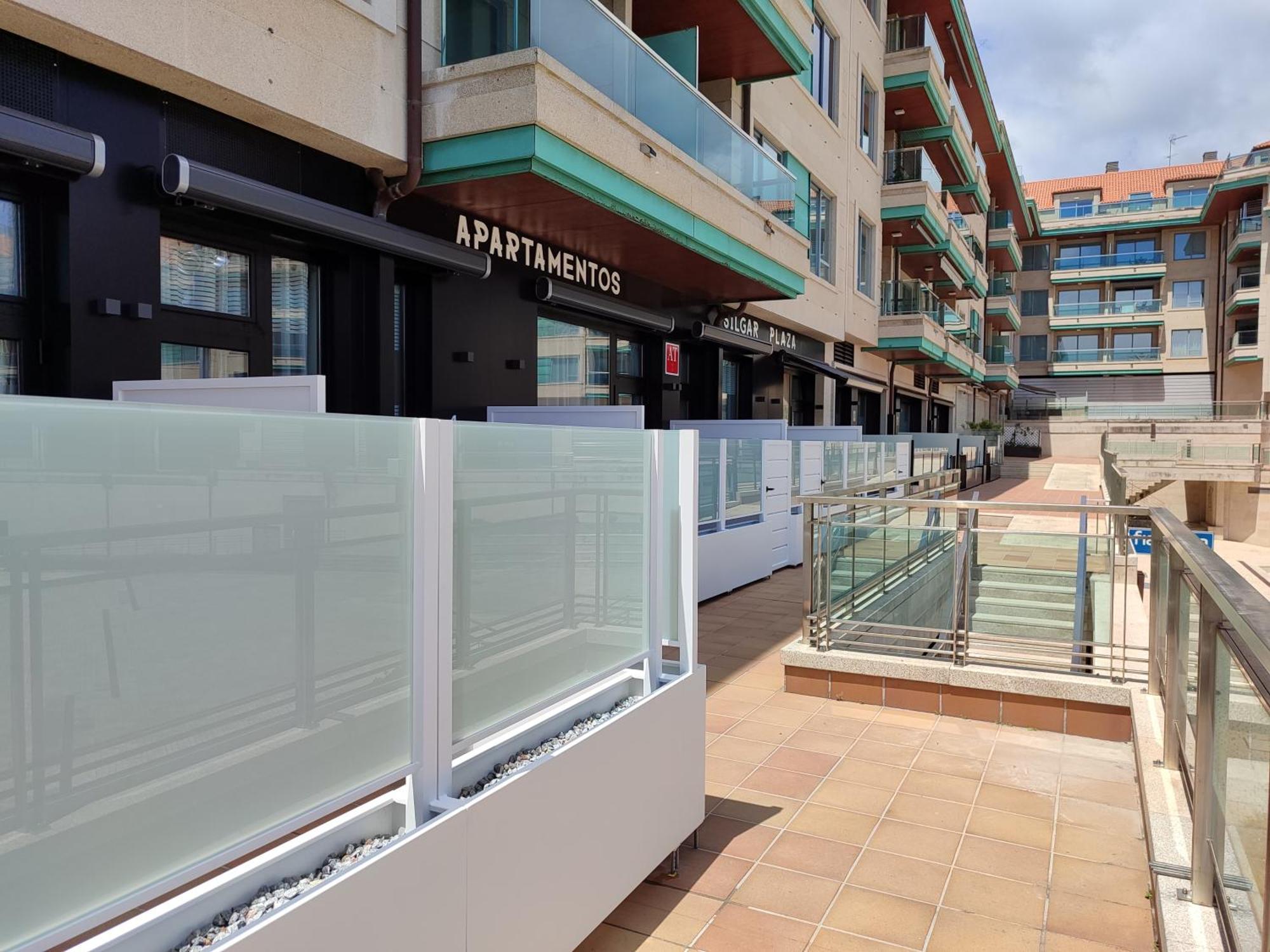 Apartamentos Silgar Plaza Sanxenxo Exterior foto